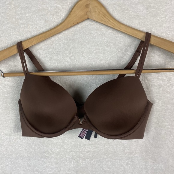 Victoria's Secret Other - Victoria's Secret Very Sexy Push-Up Bra Size 36C Brown Smooth